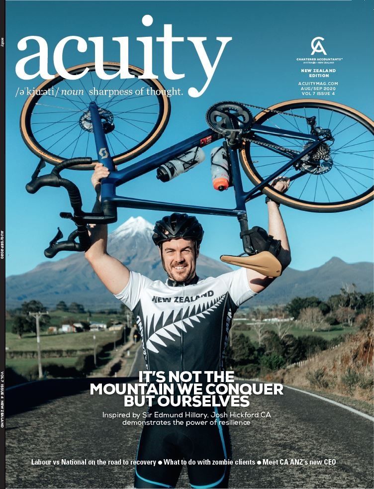 CA ANZ Aquity Magazine cover photo